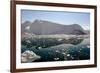 Iceberg and Pieces of Ice in Greenland-Françoise Gaujour-Framed Photographic Print