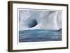 Iceberg and Seabirds-Donald Paulson-Framed Giclee Print