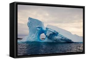 Iceberg - Antarctica-benkrut-Framed Stretched Canvas