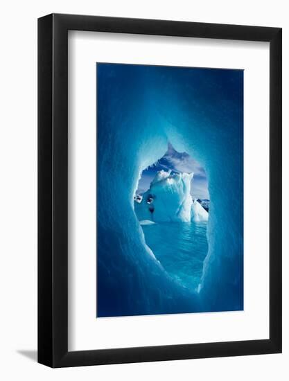 Iceberg, Antarctica-Paul Souders-Framed Photographic Print