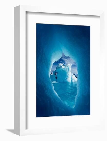 Iceberg, Antarctica-Paul Souders-Framed Photographic Print