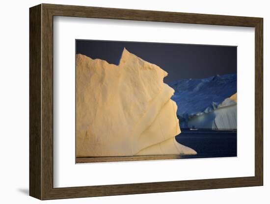 Iceberg at Dusk, Greenland, August 2009 Wwe Book-Jensen-Framed Photographic Print