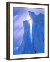 Iceberg, Australian Antarctic Territory, Antarctica-Pete Oxford-Framed Photographic Print