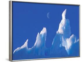 Iceberg, Australian Antarctic Territory, Antarctica-Pete Oxford-Framed Photographic Print