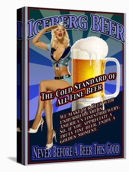 Iceberg Beer-Nomi Saki-Stretched Canvas