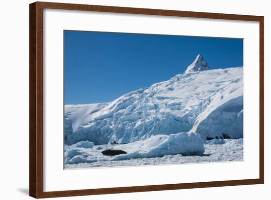 Iceberg, Cierva Cove, Antarctica, Polar Regions-Michael Runkel-Framed Photographic Print