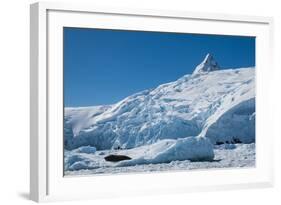 Iceberg, Cierva Cove, Antarctica, Polar Regions-Michael Runkel-Framed Photographic Print