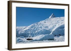 Iceberg, Cierva Cove, Antarctica, Polar Regions-Michael Runkel-Framed Photographic Print