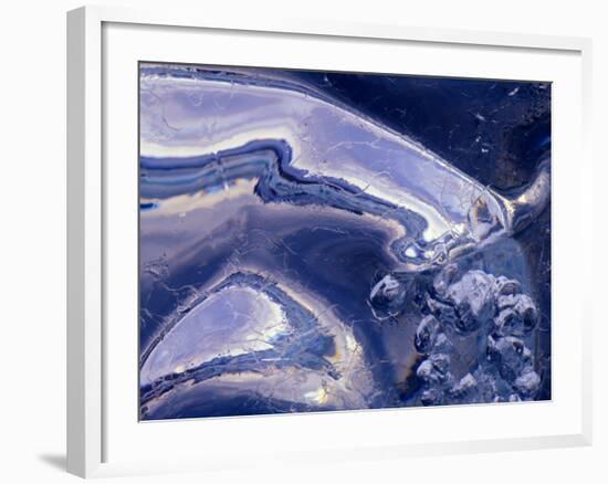 Iceberg Details of Jokulsarlon Lagoon, Iceland-Art Wolfe-Framed Photographic Print