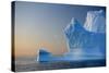 Iceberg, Disko Bay, Greenland, August 2009. Wwe Indoor Exhibition-Jensen-Stretched Canvas