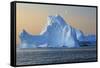 Iceberg, Disko Bay, Greenland, August 2009-Jensen-Framed Stretched Canvas