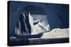 Iceberg, Disko Bay, Greenland, August 2009-Jensen-Stretched Canvas