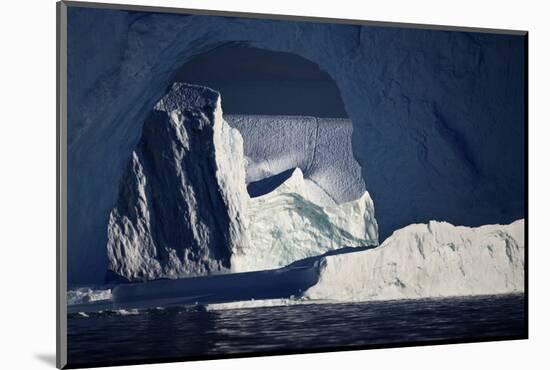 Iceberg, Disko Bay, Greenland, August 2009-Jensen-Mounted Photographic Print