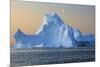 Iceberg, Disko Bay, Greenland, August 2009-Jensen-Mounted Photographic Print