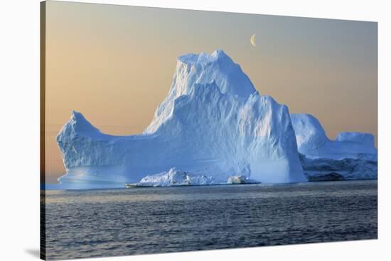 Iceberg, Disko Bay, Greenland, August 2009-Jensen-Stretched Canvas