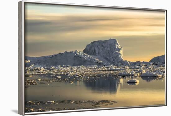 Iceberg, Disko Bay, Greenland-Françoise Gaujour-Framed Photographic Print