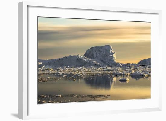 Iceberg, Disko Bay, Greenland-Françoise Gaujour-Framed Photographic Print