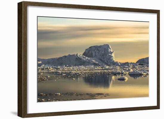 Iceberg, Disko Bay, Greenland-Françoise Gaujour-Framed Photographic Print