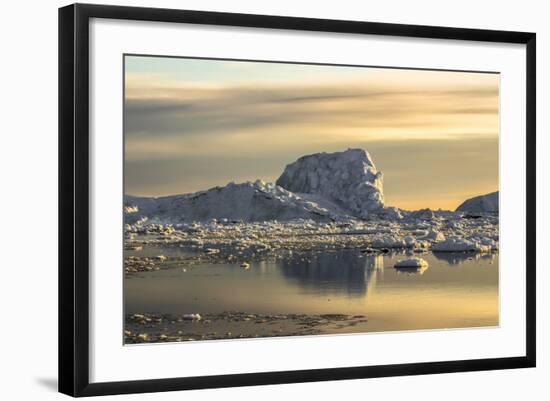 Iceberg, Disko Bay, Greenland-Françoise Gaujour-Framed Photographic Print