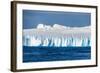 Iceberg floating in the South Orkney Islands, Antarctica, Polar Regions-Michael Runkel-Framed Photographic Print