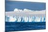 Iceberg floating in the South Orkney Islands, Antarctica, Polar Regions-Michael Runkel-Mounted Photographic Print