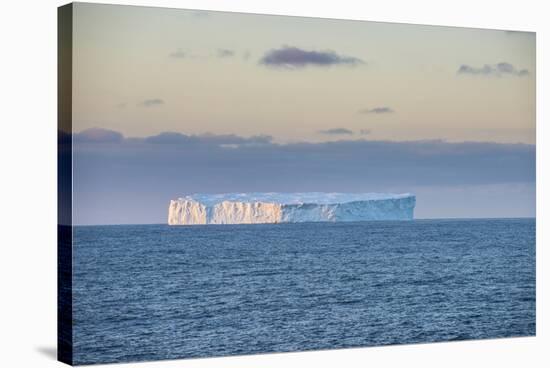 Iceberg floating in the South Orkney Islands, Antarctica, Polar Regions-Michael Runkel-Stretched Canvas