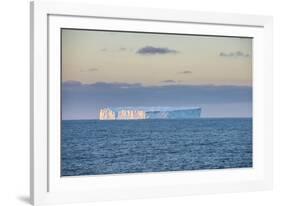 Iceberg floating in the South Orkney Islands, Antarctica, Polar Regions-Michael Runkel-Framed Photographic Print