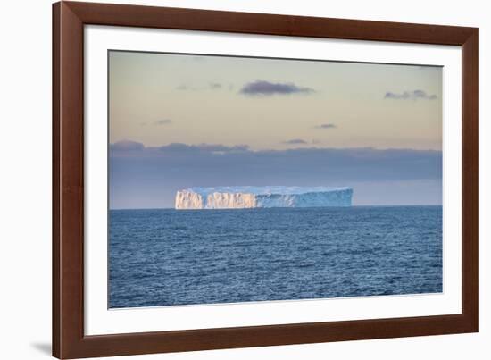 Iceberg floating in the South Orkney Islands, Antarctica, Polar Regions-Michael Runkel-Framed Photographic Print