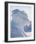 Iceberg frozen into the sea ice of the Uummannaq fjord system during winter. Greenland-Martin Zwick-Framed Photographic Print