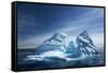 Iceberg, Gerlache Strait, Antarctic Peninsula-null-Framed Stretched Canvas