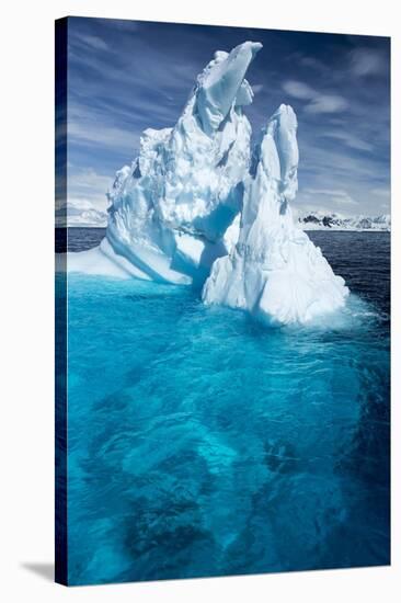 Iceberg, Gerlache Strait, Antarctic Peninsula-null-Stretched Canvas