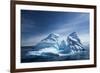 Iceberg, Gerlache Strait, Antarctic Peninsula-null-Framed Photographic Print