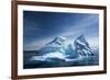 Iceberg, Gerlache Strait, Antarctic Peninsula-null-Framed Photographic Print