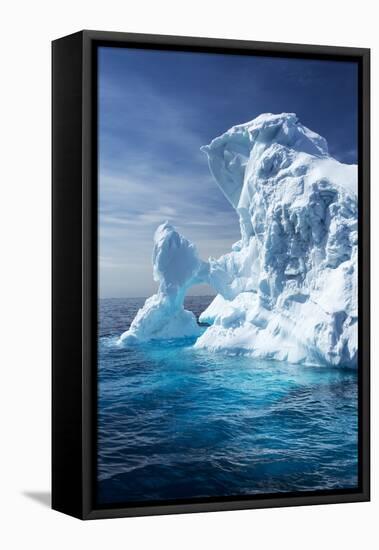 Iceberg, Gerlache Strait, Antarctica-null-Framed Stretched Canvas