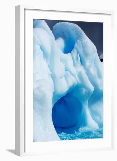 Iceberg, Gerlache Strait, Antarctica-Paul Souders-Framed Photographic Print