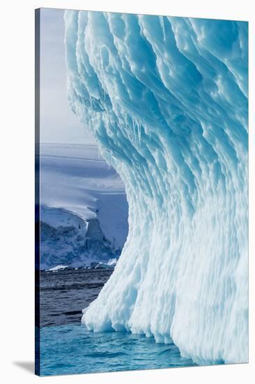 Iceberg, Gerlache Strait, Antarctica-Paul Souders-Stretched Canvas