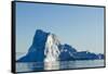 Iceberg in Disko Bay in Greenland-Paul Souders-Framed Stretched Canvas