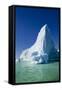 Iceberg in Disko Bay in Greenland-null-Framed Stretched Canvas