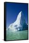 Iceberg in Disko Bay in Greenland-null-Framed Stretched Canvas