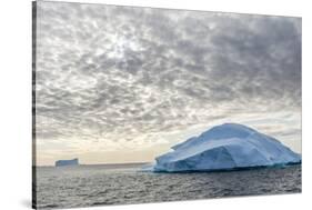 Iceberg in Disko Bay (Qeqertarsuup Tunua) near Ilulissat. Greenland-Martin Zwick-Stretched Canvas