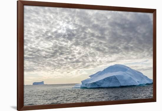 Iceberg in Disko Bay (Qeqertarsuup Tunua) near Ilulissat. Greenland-Martin Zwick-Framed Photographic Print