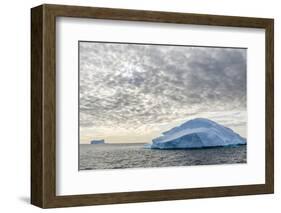 Iceberg in Disko Bay (Qeqertarsuup Tunua) near Ilulissat. Greenland-Martin Zwick-Framed Photographic Print