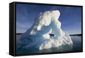 Iceberg in Disko Bay-null-Framed Stretched Canvas