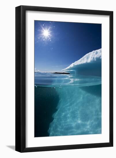 Iceberg in Disko Bay-null-Framed Premium Photographic Print