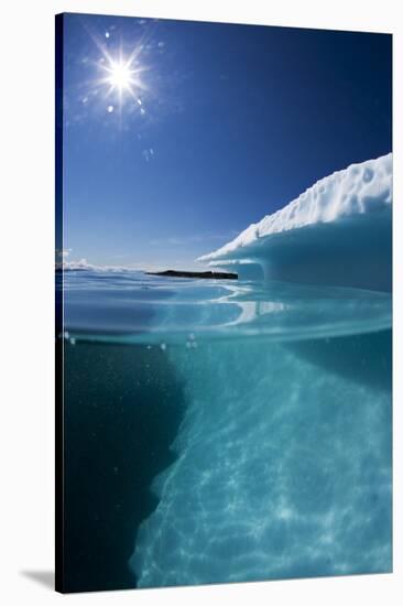 Iceberg in Disko Bay-null-Stretched Canvas