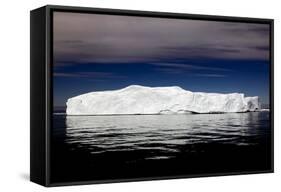 Iceberg in Greenland-Françoise Gaujour-Framed Stretched Canvas