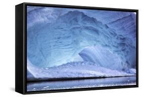 Iceberg in Greenland-Françoise Gaujour-Framed Stretched Canvas