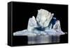 Iceberg in Greenland-Françoise Gaujour-Framed Stretched Canvas