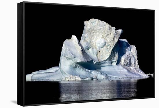 Iceberg in Greenland-Françoise Gaujour-Framed Stretched Canvas