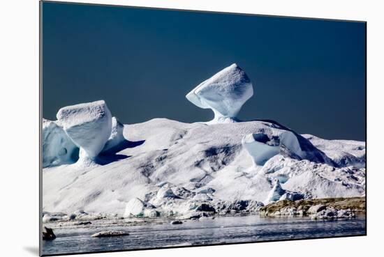 Iceberg in Greenland-Françoise Gaujour-Mounted Photographic Print